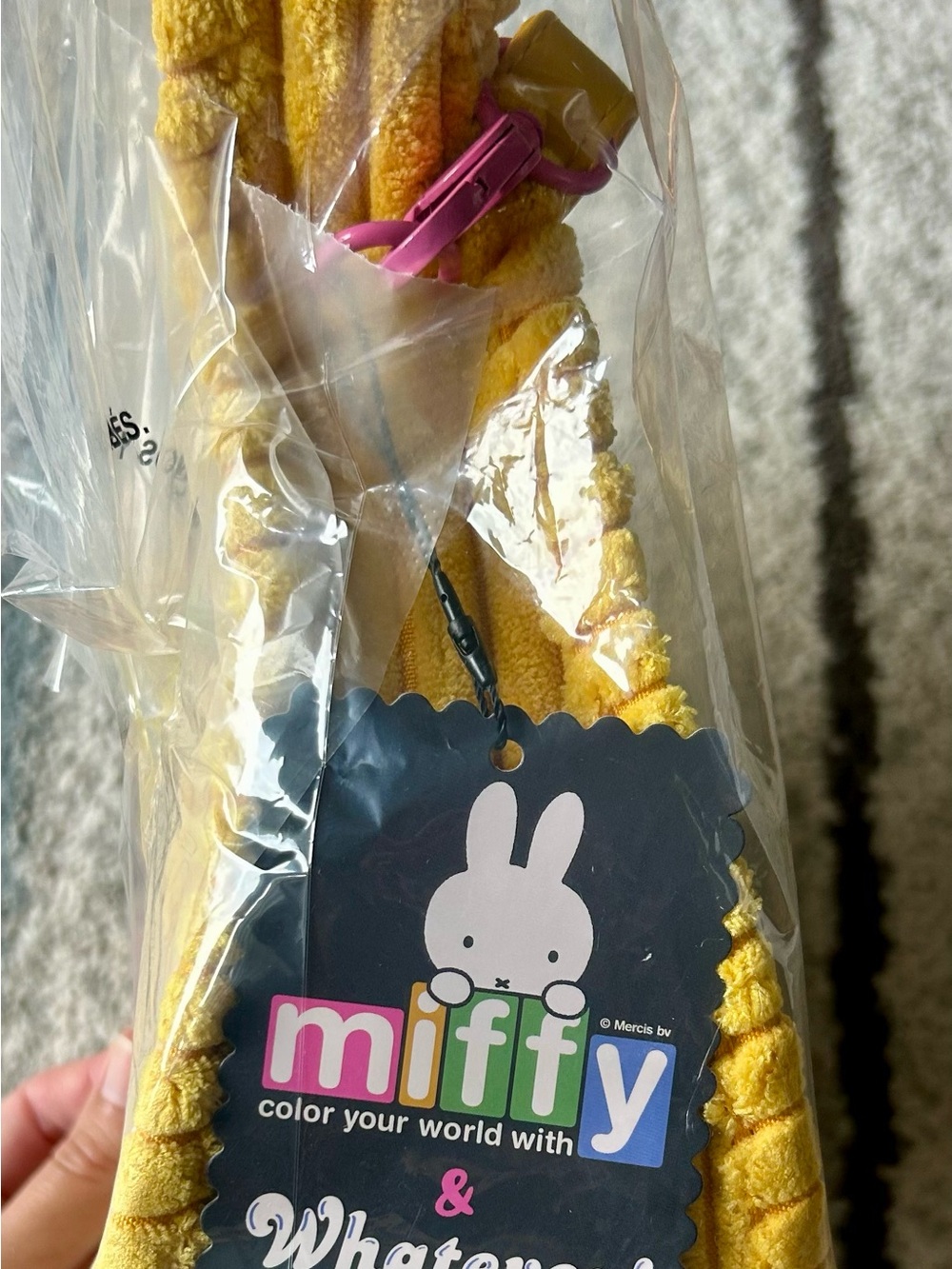 NIB Whatever! Makes You Happy x Miffy corduroy crossbody bag - Picture 7 of 8